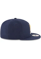 New Era Indiana Pacers Navy Blue 9FIFTY Classic Mens Snapback Hat