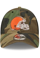 New Era Cleveland Browns Camo Basic 9TWENTY Adjustable Hat - Green
