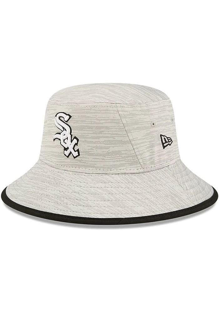 New Era Chicago White Sox Grey Distinct Mens Bucket Hat