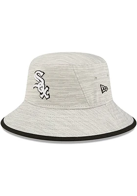 New Era Chicago White Sox Grey Distinct Mens Bucket Hat