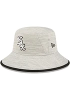 New Era Chicago White Sox Grey Distinct Mens Bucket Hat