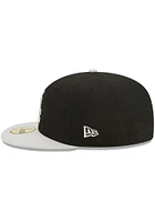 New Era Chicago White Sox Mens Black 2T Color Pack 59FIFTY Classic Fitted Hat