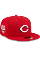 New Era Cincinnati Reds Mens Red City Side 59FIFTY Fitted Hat