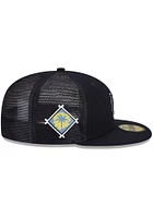 New Era Detroit Tigers Mens Navy Blue 2022 Spring Training 59FIFTY Fitted Hat