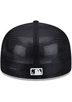 New Era Detroit Tigers Mens Navy Blue 2022 Batting Practice 59FIFTY Fitted Hat