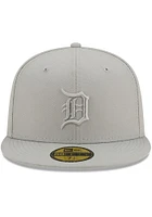 New Era Detroit Tigers Mens Silver Color Pack 59FIFTY Fitted Hat