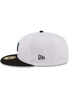 New Era Detroit Tigers Mens White 2T Color Pack 59FIFTY Iconic Fitted Hat