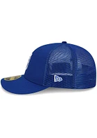 New Era Kansas City Royals Mens Blue 2022 Batting Practiced LP59FIFTY Fitted Hat