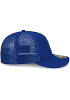 New Era Kansas City Royals Mens Blue 2022 Batting Practiced LP59FIFTY Fitted Hat