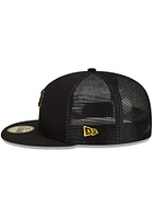 New Era Pittsburgh Pirates Mens Black 2022 Batting Practice 59FIFTY Fitted Hat