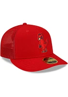 New Era St Louis Cardinals Mens Red 2022 Batting Practiced LP59FIFTY Fitted Hat