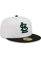 New Era St Louis Cardinals Mens 2T Color Pack 59FIFTY Fitted Hat