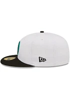 New Era Dallas Mavericks Mens White 2T Color Pack 59FIFTY Fitted Hat