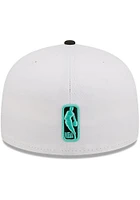 New Era Dallas Mavericks Mens White 2T Color Pack 59FIFTY Fitted Hat
