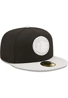 New Era Detroit Pistons Mens Black 2T Color Pack 59FIFTY Fitted Hat