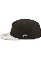 New Era Detroit Pistons Mens Black 2T Color Pack 59FIFTY Fitted Hat