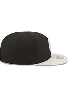 New Era Detroit Pistons Mens Black 2T Color Pack 59FIFTY Fitted Hat