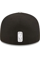 New Era Detroit Pistons Mens Black 2T Color Pack 59FIFTY Fitted Hat