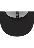 New Era Chicago White Sox Mens Black Team Vize 39THIRTY Flex Hat
