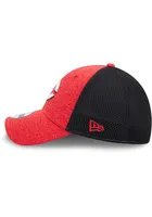 New Era Cincinnati Reds Mens Red Shadowed Neo 39THIRTY Flex Hat