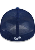 New Era Kansas City Royals Mens Blue 2022 Batting Practice 39THIRTY Flex Hat