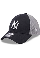 New Era York Yankees Mens Navy Blue Shadowed Neo 39THIRTY Flex Hat
