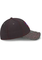 New Era Texas Rangers Mens Graphite 2022 Clubhouse 39THIRTY Flex Hat