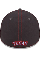 New Era Texas Rangers Mens Graphite 2022 Clubhouse 39THIRTY Flex Hat