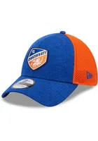 New Era FC Cincinnati Mens Blue Shadowed Neo 39THIRTY Flex Hat