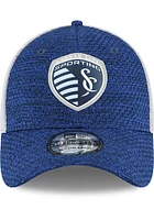New Era Sporting Kansas City Mens Navy Blue 2022 Kick Off 39THIRTY Flex Hat