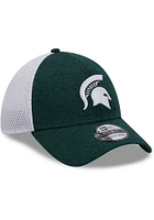 New Era Michigan State Spartans Mens Green Shadowed Neo 39THIRTY Flex Hat