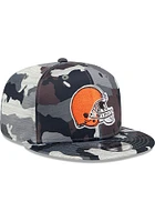 New Era Cleveland Browns Grey 2022 Training Camp 9FIFTY Mens Snapback Hat
