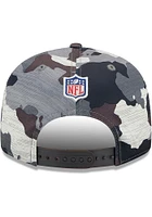 New Era Cleveland Browns Grey 2022 Training Camp 9FIFTY Mens Snapback Hat