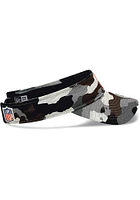 New Era Cleveland Browns Mens Grey 2022 Training Camp Adjustable Visor
