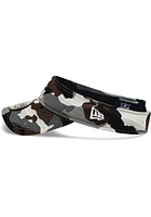 New Era Cleveland Browns Mens Grey 2022 Training Camp Adjustable Visor