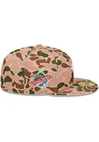 New Era Cincinnati Reds Mens Tan Duck Camo 59FIFTY Fitted Hat