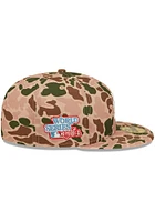 New Era Detroit Tigers Mens Tan Duck Camo 59FIFTY Fitted Hat