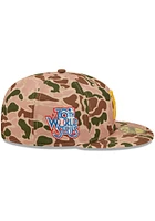 New Era Pittsburgh Pirates Mens Tan Duck Camo 59FIFTY Fitted Hat