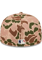 New Era Pittsburgh Pirates Mens Tan Duck Camo 59FIFTY Fitted Hat