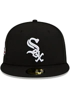 New Era Chicago White Sox Mens Black Patch Up 59FIFTY Fitted Hat