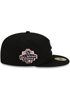 New Era Chicago White Sox Mens Black Patch Up 59FIFTY Fitted Hat