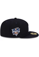 New Era York Yankees Mens Navy Blue Patch Up 59FIFTY Fitted Hat