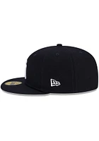 New Era York Yankees Mens Navy Blue Patch Up 59FIFTY Fitted Hat