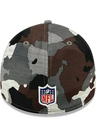 New Era Cleveland Browns Grey 2022 Training Camp JR 39THIRTY Youth Flex Hat