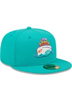 New Era Wichita Wind Surge Mens Teal 2022 MILB Theme Night 59FIFTY Fitted Hat