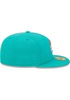 New Era Wichita Wind Surge Mens Teal 2022 MILB Theme Night 59FIFTY Fitted Hat
