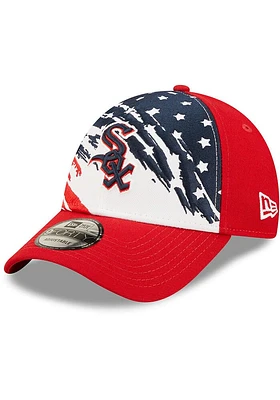 New Era Chicago White Sox 2022 4th of July 9FORTY Adjustable Hat - Red