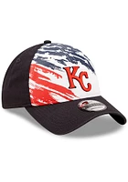 New Era Kansas City Royals 2022 4th of July 9TWENTY Adjustable Hat - Navy Blue