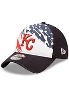 New Era Kansas City Royals 2022 4th of July 9TWENTY Adjustable Hat - Navy Blue