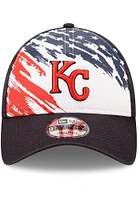 New Era Kansas City Royals 2022 4th of July 9TWENTY Adjustable Hat - Navy Blue